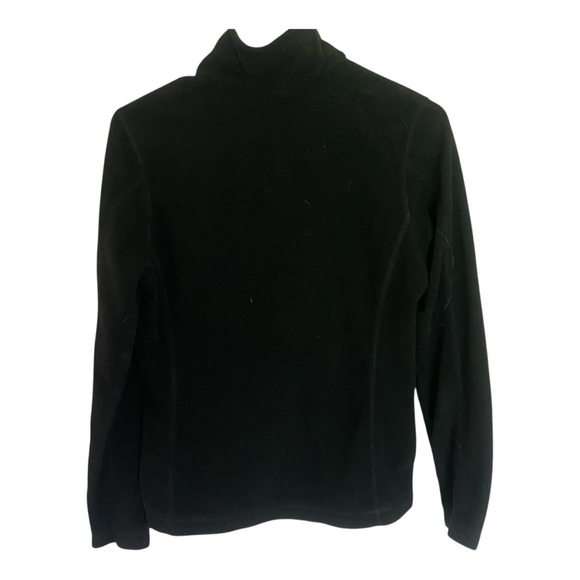 Patagonia Women's Micro D 1/4-Zip Fleece Sz S STY26278 BLK - Picture 2 of 5